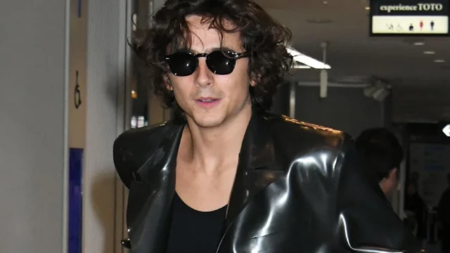 Timothée Chalamet -Jacques Marie Mage Sunglasses