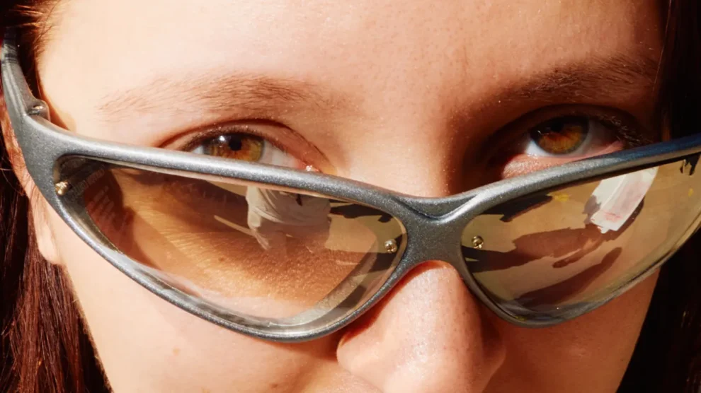 Lunettes Wrap-Around Oversize