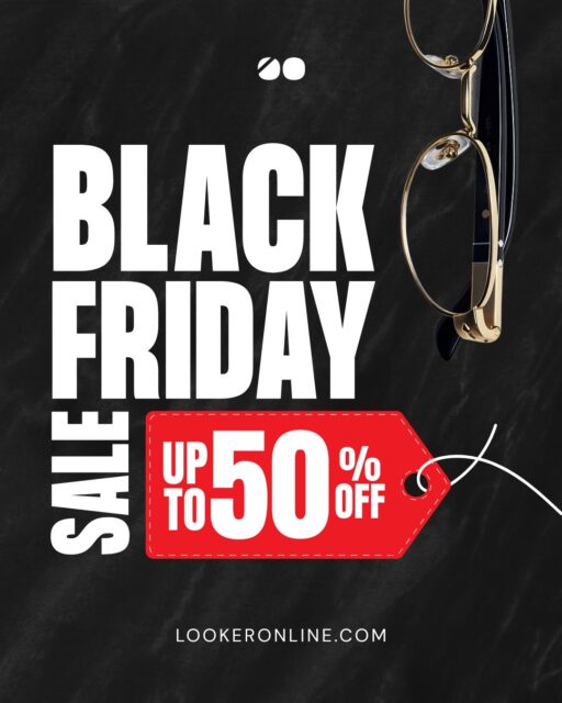 🖤 Our 𝐁𝐥𝐚𝐜𝐤 𝐅𝐫𝐢𝐝𝐚𝐲 sale just went live, and it’s a good one.
Every single style is now 𝐮𝐩 𝐭𝐨 𝟓𝟎% 𝐨𝐟𝐟, automatically discounted so you can shop with zero hassle.⚡️
The offers run until Monday, December 1st, so take a moment to browse — you might finally find the pair you’ve been eyeing.😎 👉 Link in bio
. #lookeronline #deals #blackfriday #eyewear #sunglasses #DiscountDeal #BlackFriday2025 #BlackFridaySale #EyewearSale #SunglassesSale #DesignerEyewear #LuxuryEyewear #FashionDeals #StyleDeals #ShopTheSale #BlackFridayFinds #OnlineExclusive #LimitedTimeOffer #UpTo50Off