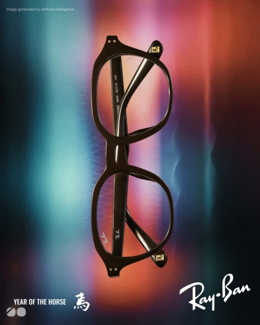 Ride into the Year of the Horse. 🐎✨  To celebrate the Lunar New Year, Ray-Ban unveils a special limited edition inspired by the fearless spirit of the horse — a symbol of strength, determination and forward momentum in the Chinese zodiac.  Each frame features a distinctive golden plaque, capturing the energy and elegance of the horse in a refined detail.  Step into 2026 with power and style.  #LookerOnline #RayBan #YearOfTheHorse #LimitedEdition #RayBan2026 #DesignerEyewear #EyewearStyle #sunglasses #eyeglasses